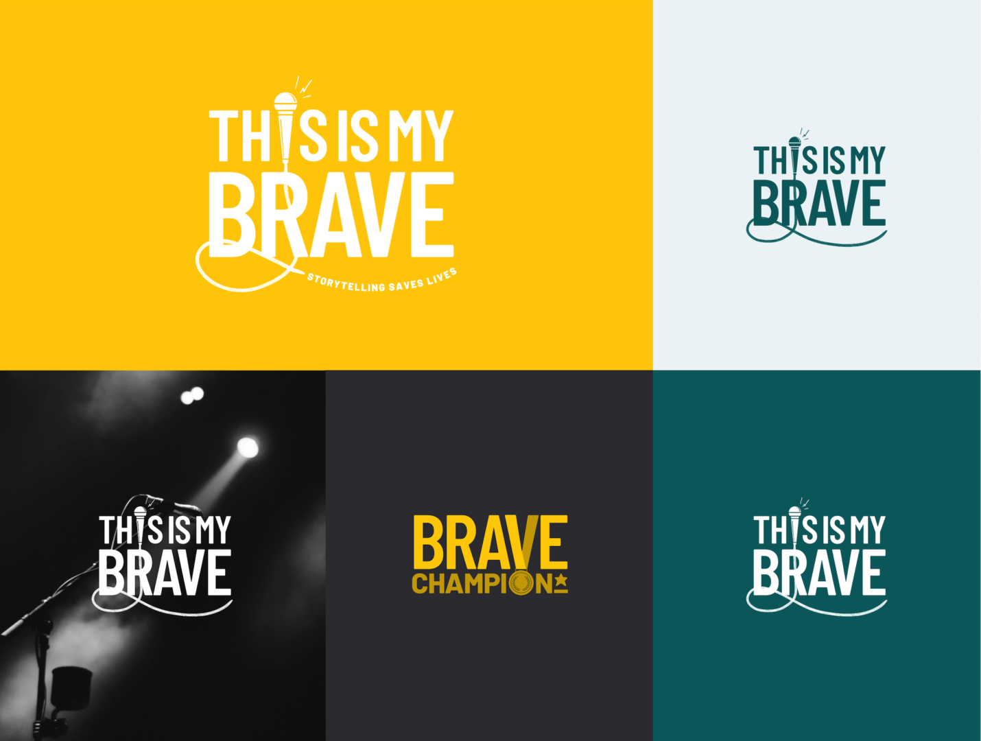 This is my brave logos plus brave champion logo